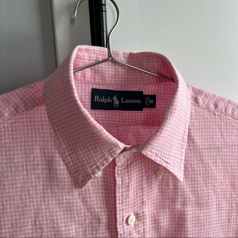 Ralph Lauren 100% linen shirt